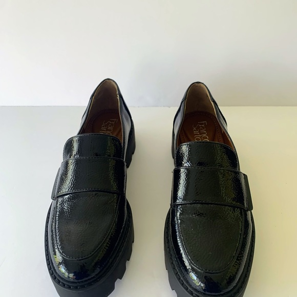 Franco Sarto women’s black Brindy platform loafer. Slip on style. - Picture 4 of 4